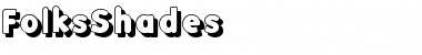 Download FolksShades Regular Font Title Preview