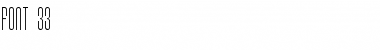Download Font 33 Regular Font Title Preview