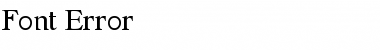 Download Font Error Regular Font Title Preview