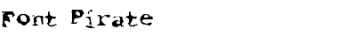 Download Font Pirate Regular Font Title Preview
