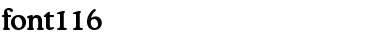Download font116 Regular Font Title Preview