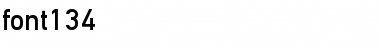 Download font134 Regular Font Title Preview