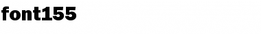 Download font155 Regular Font Title Preview