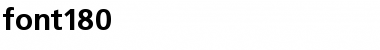 Download font180 Bold Font Title Preview