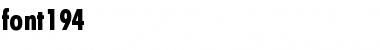 Download font194 Regular Font Title Preview
