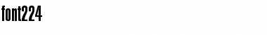 Download font224 Regular Font Title Preview