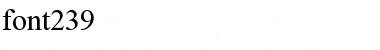 Download font239 Regular Font Title Preview