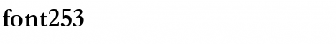 Download font253 Bold Font Title Preview