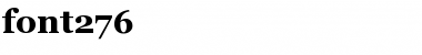 Download font276 Bold Font Title Preview