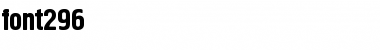 Download font296 Regular Font Title Preview