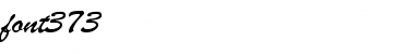 Download font373 Regular Font Title Preview