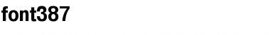 Download font387 Bold Font Title Preview