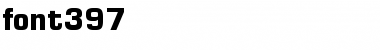 Download font397 Bold Font Title Preview