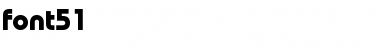 Download font51 Bold Font Title Preview