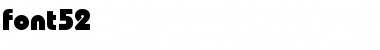 Download font52 Regular Font Title Preview