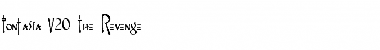 Download Fontasia V2.0: The Revenge Regular Font Title Preview