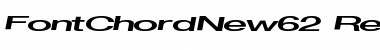 Download FontChordNew62 Regular Font Title Preview
