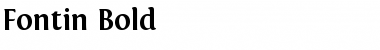 Download Fontin Bold Font Title Preview