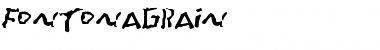Download FontOnAGrain Regular Font Title Preview
