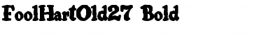 Download FoolHartOld27 Bold Font Title Preview