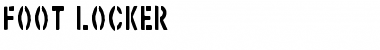 Download Foot Locker Regular Font Title Preview