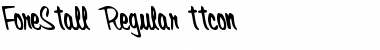 Download ForeStall Regular Font Title Preview