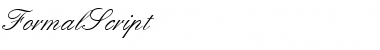 Download FormalScript Regular Font Title Preview