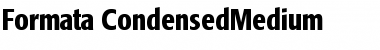 Download Formata-CondensedMedium Medium Font Title Preview
