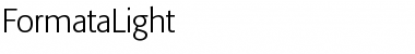 Download FormataLight Regular Font Title Preview