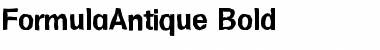 Download FormulaAntique Bold Font Title Preview