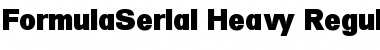 Download FormulaSerial-Heavy Regular Font Title Preview