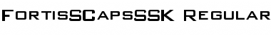 Download FortisSCapsSSK Font