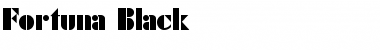 Download Fortuna Black Normal Font Title Preview