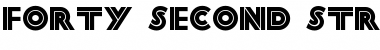 Download FortySecond Street NF Regular Font Title Preview