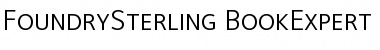 Download FoundrySterling-BookExpert Regular Font Title Preview