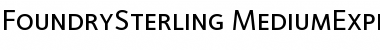 Download FoundrySterling-MediumExpert Regular Font Title Preview
