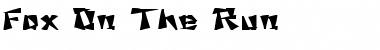 Download Fox On The Run 1 Bold Font Title Preview