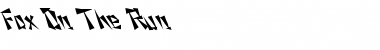 Download Fox On The Run 5 Regular Font Title Preview