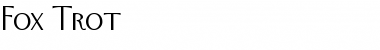 Download Fox Trot Regular Font Title Preview