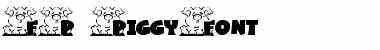 Download FP PiggyFont Regular Font Title Preview