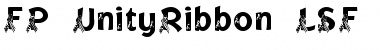 Download FP UnityRibbon LSF Regular Font Title Preview