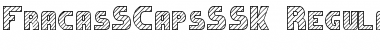 Download FracasSCapsSSK Regular Font Title Preview