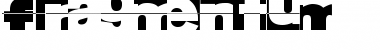 Download FragmentuM Regular Font Title Preview