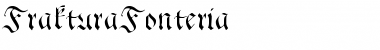 Download FrakturaFonteria Regular Font Title Preview