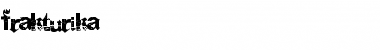 Download Frakturika Regular Font Title Preview