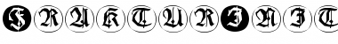 Download FrakturInitialenAngularRound Regular Font Title Preview