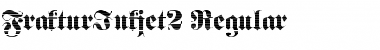 Download FrakturInkjet2 Regular Font Title Preview