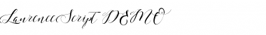 Download Laurence Regular Font Title Preview