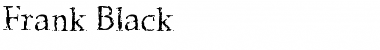 Download Frank Black Regular Font Title Preview