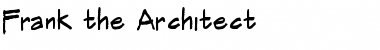 Download Frank the Architect Regular Font Title Preview